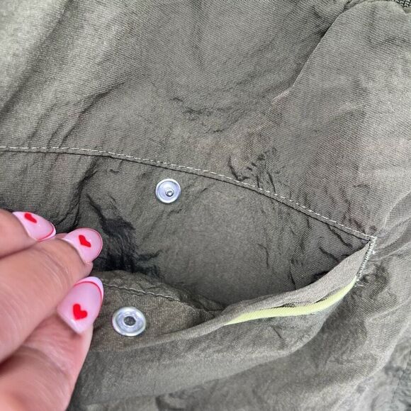 Diamond Supply Co. Men’s Green Nylon Windbreaker Straight Leg Pants Large (34) - Picture 12 of 16